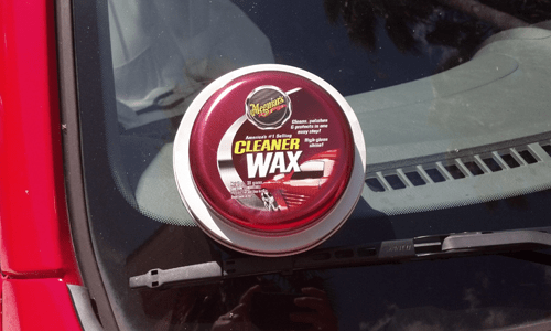 Wax can attract dust