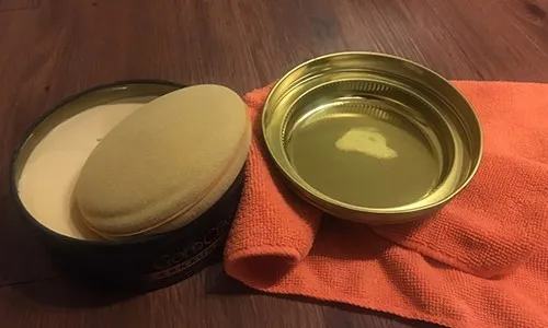 wax to prevent hard water spots