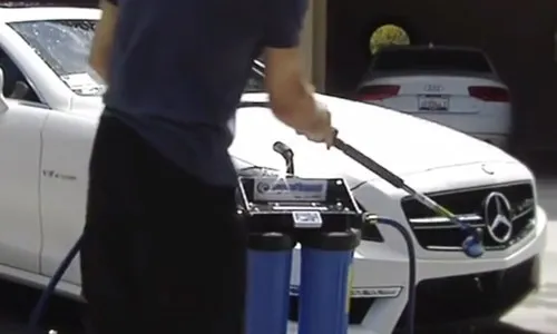 portable deionizer for washing your car