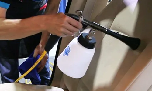 spot cleaning with tornador